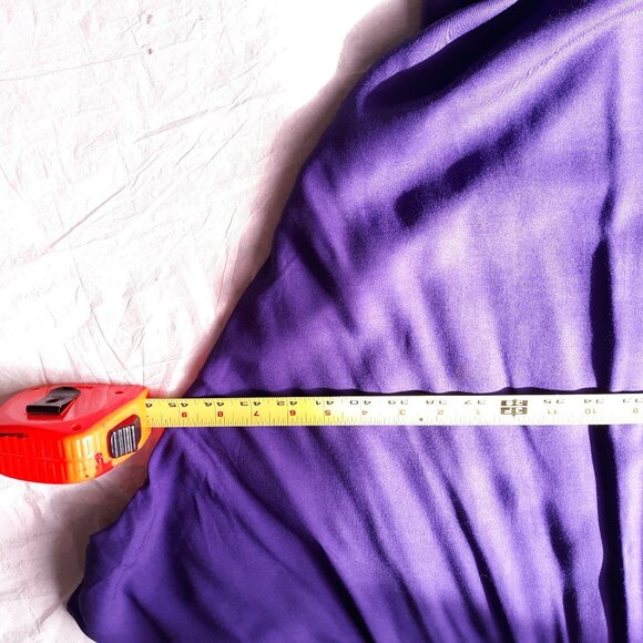 Red Threads Women 1X Purple Kimono 3 Piece Skirt Set Embroidered Vintage NOS - Picture 14 of 16